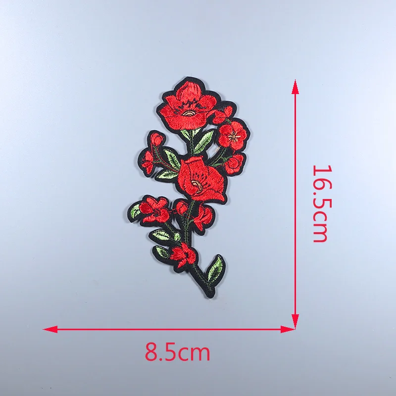 Leaf flower beautiful high red colorful Symmetric Iron On Embroidered Patch Cloth Cartoon Badge Garment Appliques Accessory
Leaf flower beautiful high red colorful Symmetric Iron On Embroidered Patch Cloth Cartoon Badge Garment Appliques Accessory