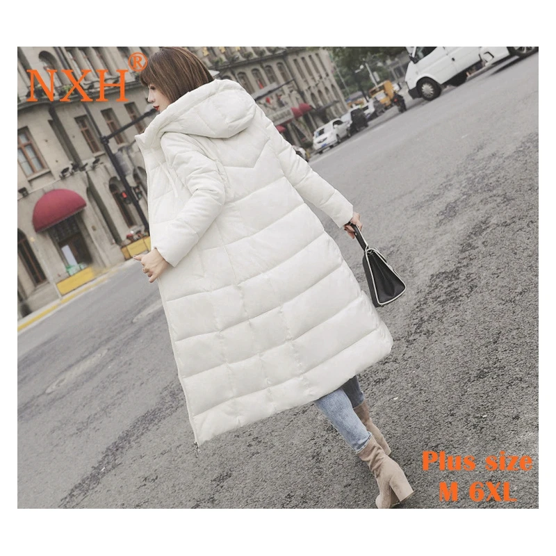 NXH Snow wear Women jacket female 2018 Winter jacket Slim Long Cotton outerwear parks winter coat Hood Light Parka plus size
NXH Snow wear Women jacket female 2018 Winter jacket Slim Long Cotton outerwear parks winter coat Hood Light Parka plus size