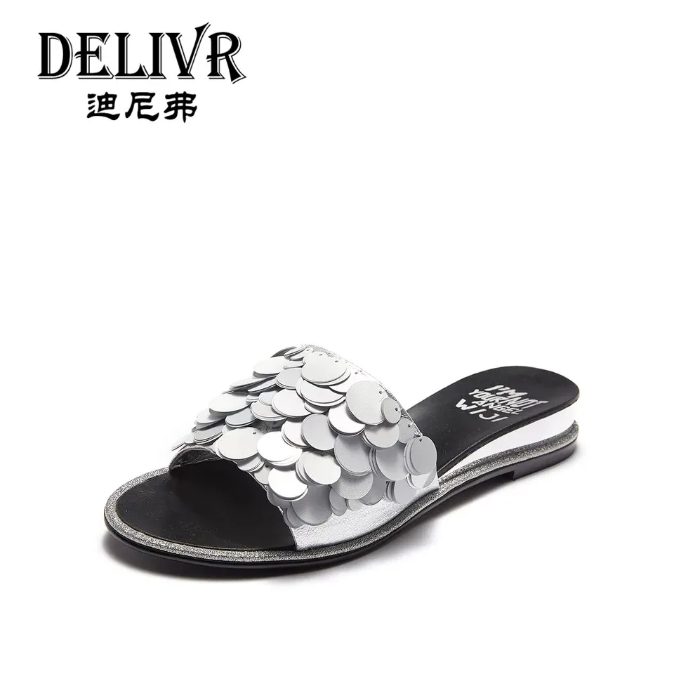 Delivr Flats Beach Womens Slippers 2019 Summer Sequined Cloth Fashion Wedges Ladies Slippers Mixed Colors Casual Women Slipper
Delivr Flats Beach Womens Slippers 2019 Summer Sequined Cloth Fashion Wedges Ladies Slippers Mixed Colors Casual Women Slipper