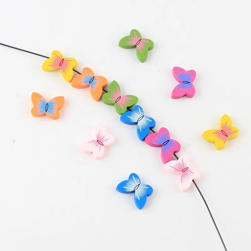40pcs Wooden Beads Lovely Butterfly Styles Wood Spacer Beading Beads For Jewelry making DIY Baby Toys
40pcs Wooden Beads Lovely Butterfly Styles Wood Spacer Beading Beads For Jewelry making DIY Baby Toys