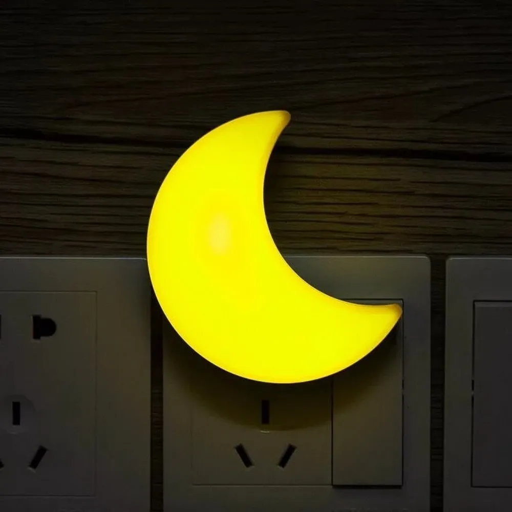 Romantic Colorful Lights Sensor Control LED Night Light US EU Plug Mini Moon Bedroom lamp For Baby Gift
Romantic Colorful Lights Sensor Control LED Night Light US EU Plug Mini Moon Bedroom lamp For Baby Gift