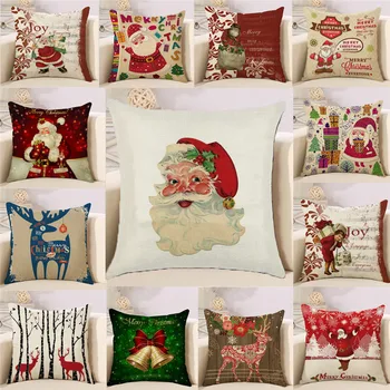 26 Styles Xmas Cotton Linen Pillow Case 2019 New Year's Christmas Cushion Cover Merry Christmas Home Sofa Waist Cushion Cover
26 Styles Xmas Cotton Linen Pillow Case 2019 New Year's Christmas Cushion Cover Merry Christmas Home Sofa Waist Cushion Cover