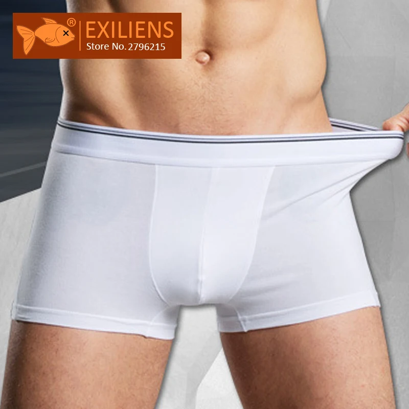 EXILIENS Brand Men Boxer Mens Underwear Soid Pure Cotton Cueca Masculina Boxershorts Boxers Hombre Underpants Size S-3XL 110301
EXILIENS Brand Men Boxer Mens Underwear Soid Pure Cotton Cueca Masculina Boxershorts Boxers Hombre Underpants Size S-3XL 110301