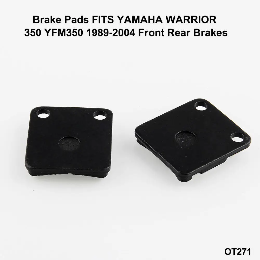 Motorcycle Brake Pad Set Fits Yamaha Warrior 350 YFM350 1989-2004 Front & Rear Brakes
Motorcycle Brake Pad Set Fits Yamaha Warrior 350 YFM350 1989-2004 Front & Rear Brakes