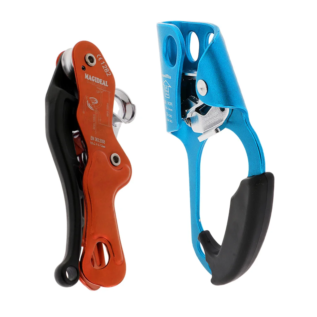 Strong Durable Self Braking Double Stop Descender + 8-13mm Rope Access Right Hand Ascender Climbing Equipment Ascender
Strong Durable Self Braking Double Stop Descender + 8-13mm Rope Access Right Hand Ascender Climbing Equipment Ascender