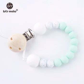 Let's make Pacifier Chain Hand Made Colourful Beads Dummy Clip Baby Soother Nipple Holder for Baby Kids Shower Gift Dummy Chain
Let's make Pacifier Chain Hand Made Colourful Beads Dummy Clip Baby Soother Nipple Holder for Baby Kids Shower Gift Dummy Chain