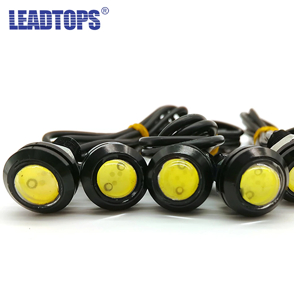2pcs/pack Parking light 23mm Eagle Eye Led Car Lights DRL Daytime Running Light 12V Fog Tail Lamp Waterproof Reverse Lamp CE
2pcs/pack Parking light 23mm Eagle Eye Led Car Lights DRL Daytime Running Light 12V Fog Tail Lamp Waterproof Reverse Lamp CE