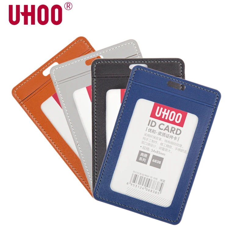 UHOO 6838 Men PU Leather Credit Card Business Card Work ID Name Badge Wallet with Lanyard-Black Brown Gray Blue Color
UHOO 6838 Men PU Leather Credit Card Business Card Work ID Name Badge Wallet with Lanyard-Black Brown Gray Blue Color
