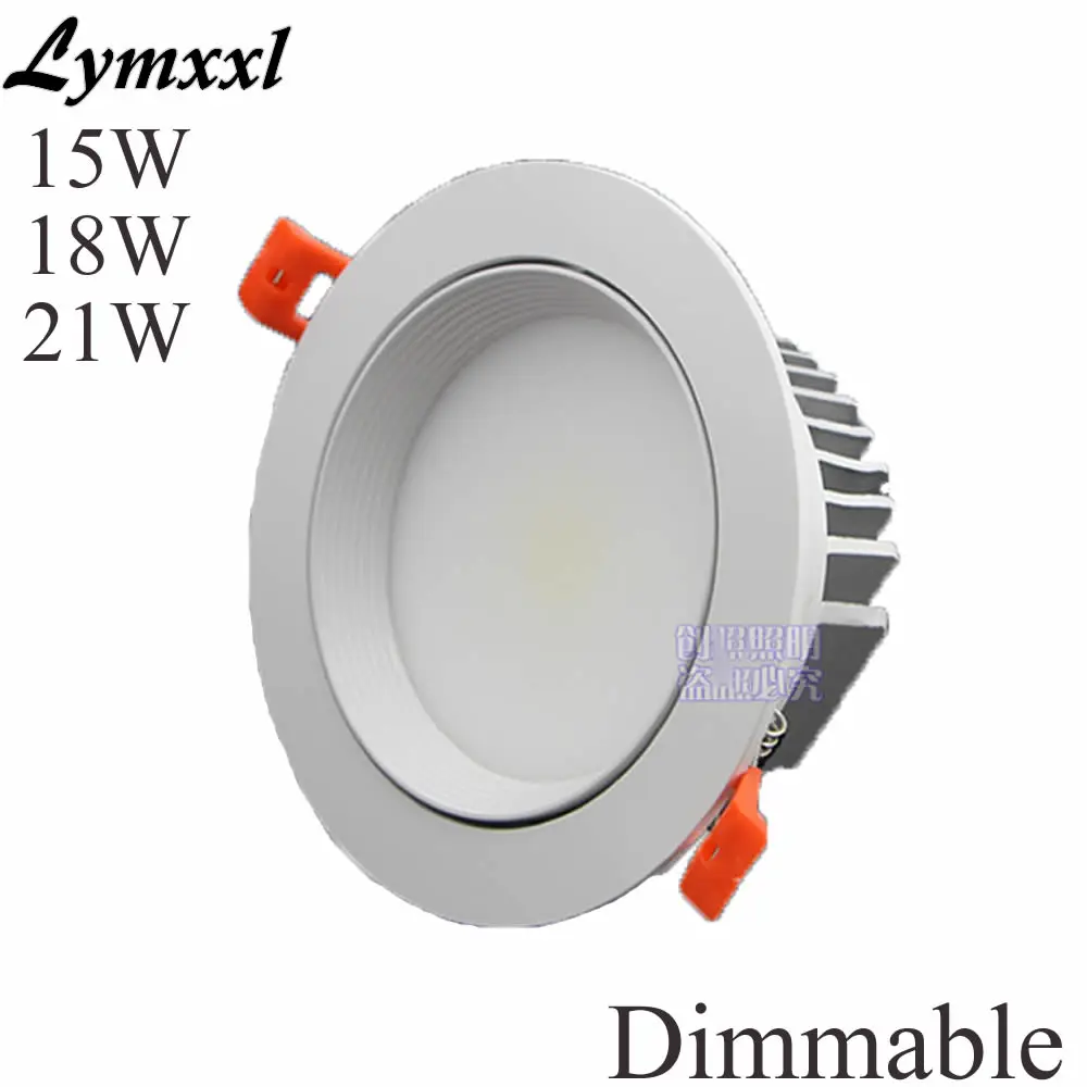 5 inch Led Recessed Downlights Dimmable 15w 18w 21w Cob Led Recessed Ceiling spot light lamp CRI85 AC85-265V Led Down Light UL
5 inch Led Recessed Downlights Dimmable 15w 18w 21w Cob Led Recessed Ceiling spot light lamp CRI85 AC85-265V Led Down Light UL