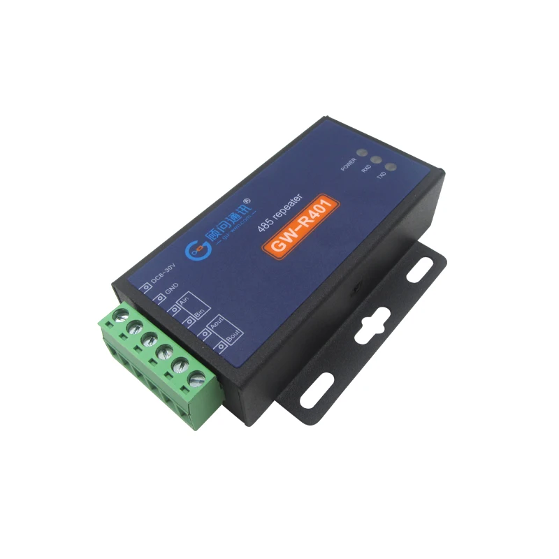 RS485 repeater amplifier industrial grade optocoupler isolation signal extender lightning protection surge protection GW-R401
RS485 repeater amplifier industrial grade optocoupler isolation signal extender lightning protection surge protection GW-R401