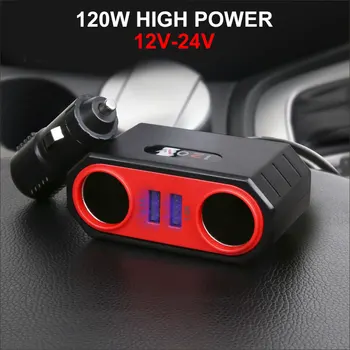 Vehemo Cigarette Lighter Sockets Voltage Auto Charger Splitter Charger Car Quick Charger Original Car Charger Adaptive Adapter
Vehemo Cigarette Lighter Sockets Voltage Auto Charger Splitter Charger Car Quick Charger Original Car Charger Adaptive Adapter