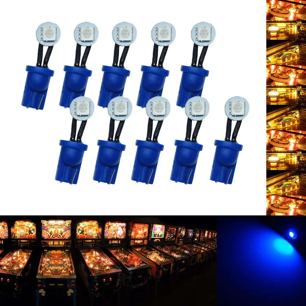 PA LED 10PCS x for Pinball Vending 6.3V 1SMD 5050 SMD Blue Color Machine Light | Автомобили и мотоциклы