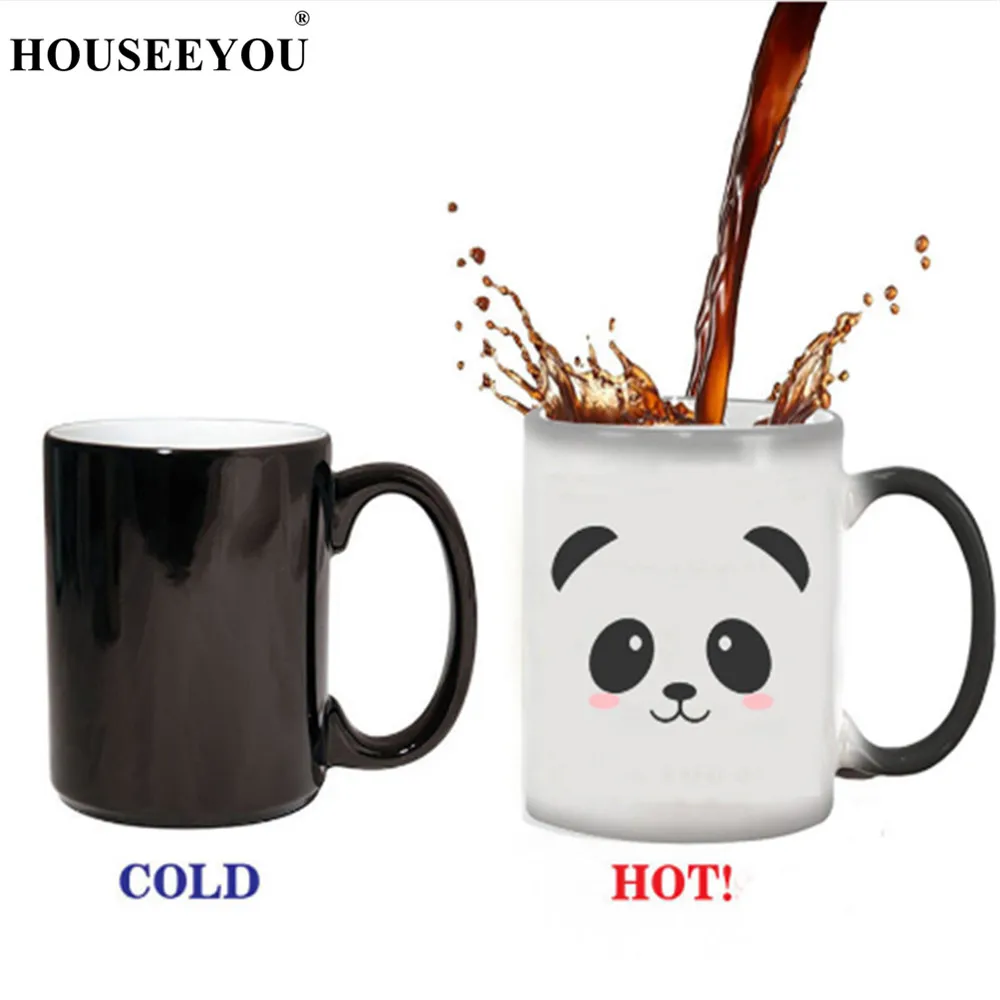 Creative Cute Panda Pattern Round Thermal Transfer Color Changing Single Layer Mug Cup Home Office Bar Restaurant Teacup Gift
Creative Cute Panda Pattern Round Thermal Transfer Color Changing Single Layer Mug Cup Home Office Bar Restaurant Teacup Gift