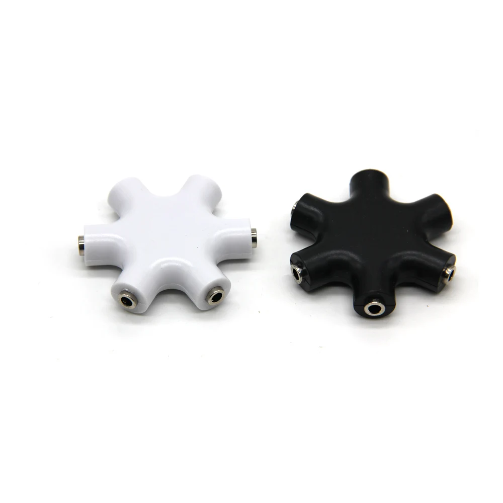 Aux Earphone Splitter Audio Cable Adapter 1 Male to 5 Female Earphone Port 3.5mm Jack Aux Music Sound Output Converter
Aux Earphone Splitter Audio Cable Adapter 1 Male to 5 Female Earphone Port 3.5mm Jack Aux Music Sound Output Converter