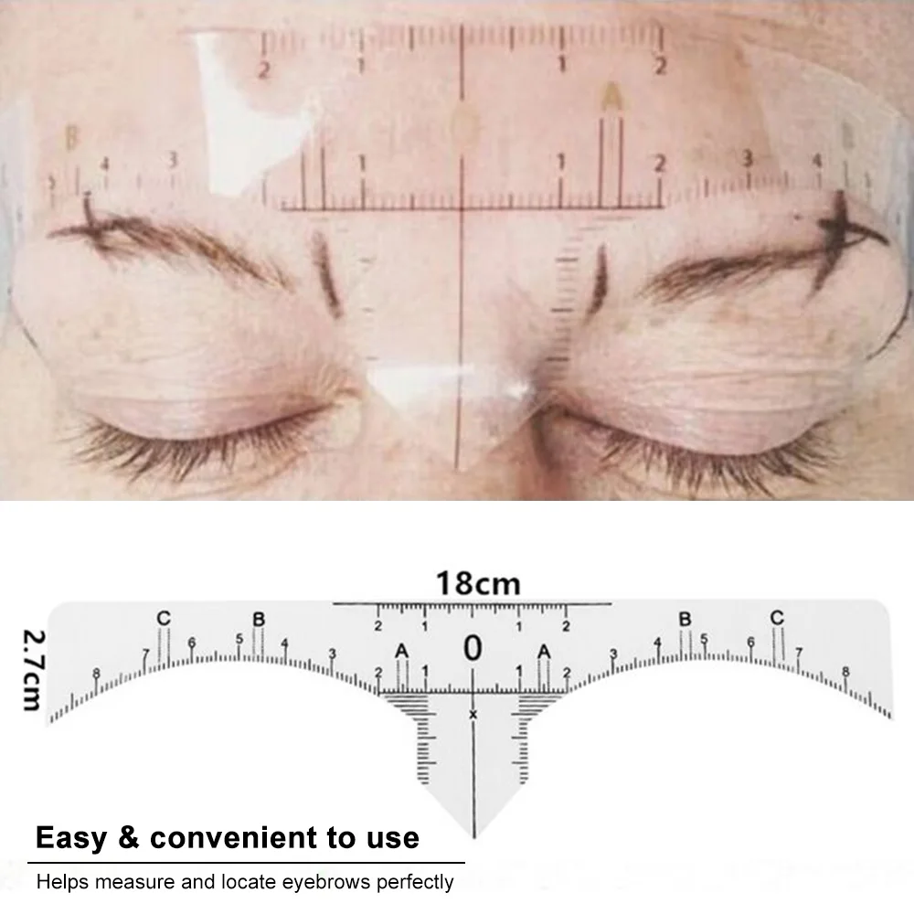 Eyebrow Ruler Sticker Disposable Adhesive Eyebrow Microblading Measuring Positioning Ruler For Eyebrow Tattoo Makeup Tool
Eyebrow Ruler Sticker Disposable Adhesive Eyebrow Microblading Measuring Positioning Ruler For Eyebrow Tattoo Makeup Tool