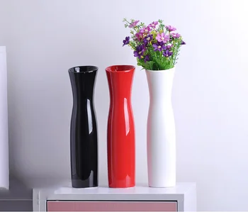 Ceramic Vase Creative White Flower Vase Modern Table Decor For Wedding Decoration married the living room decoration Accessories 
Ceramic Vase Creative White Flower Vase Modern Table Decor For Wedding Decoration married the living room decoration Accessories