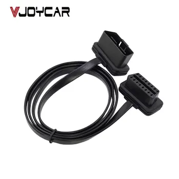 OBD2 OBD Cable Extension 100cm Flat 16Pin ELM327 Male To Female Elbow OBDII Diagnostic Scanner Connector For p10 A100s Hud
OBD2 OBD Cable Extension 100cm Flat 16Pin ELM327 Male To Female Elbow OBDII Diagnostic Scanner Connector For p10 A100s Hud