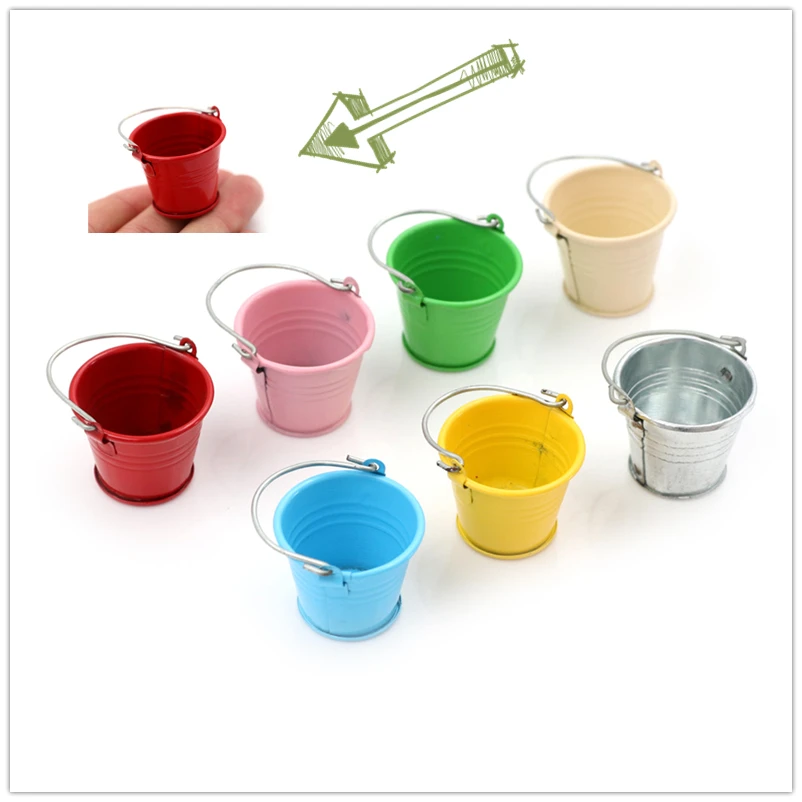 Candy color Mini Cute Candy Metal Buckets Decoration for BJD Dollhouse Miniature Toy Doll Food Kitchen Living Room Accessories
Candy color Mini Cute Candy Metal Buckets Decoration for BJD Dollhouse Miniature Toy Doll Food Kitchen Living Room Accessories