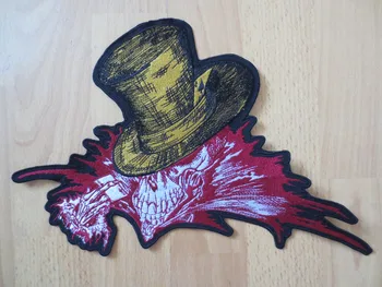 HAT SKULL Flame large Embroidery Patches for Jacket Back Vest Motorcycle Biker
HAT SKULL Flame large Embroidery Patches for Jacket Back Vest Motorcycle Biker