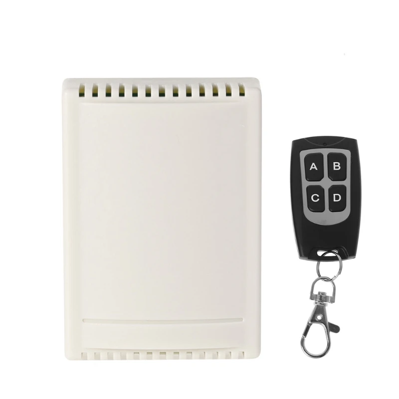 DC 12V 4 Channel Wireless Remote Control Switch 1 Receiver + 1 Transmitter 433mhz
DC 12V 4 Channel Wireless Remote Control Switch 1 Receiver + 1 Transmitter 433mhz