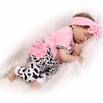 55cm Silicone Vinyl Reborn Baby Doll Toys Lifelike Pink Princess Newborn babies Doll Reborn Child Brithday Gift Girls Brinquedos
55cm Silicone Vinyl Reborn Baby Doll Toys Lifelike Pink Princess Newborn babies Doll Reborn Child Brithday Gift Girls Brinquedos
