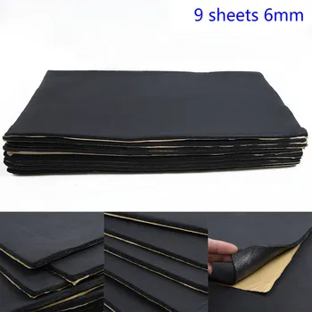 9pcs Self Adhesive Closed Cell Foam Car Sound Proofing Thermal Insulation 6mm Sound Proof Insulation Foams Black Rubber Plastic
9pcs Self Adhesive Closed Cell Foam Car Sound Proofing Thermal Insulation 6mm Sound Proof Insulation Foams Black Rubber Plastic
