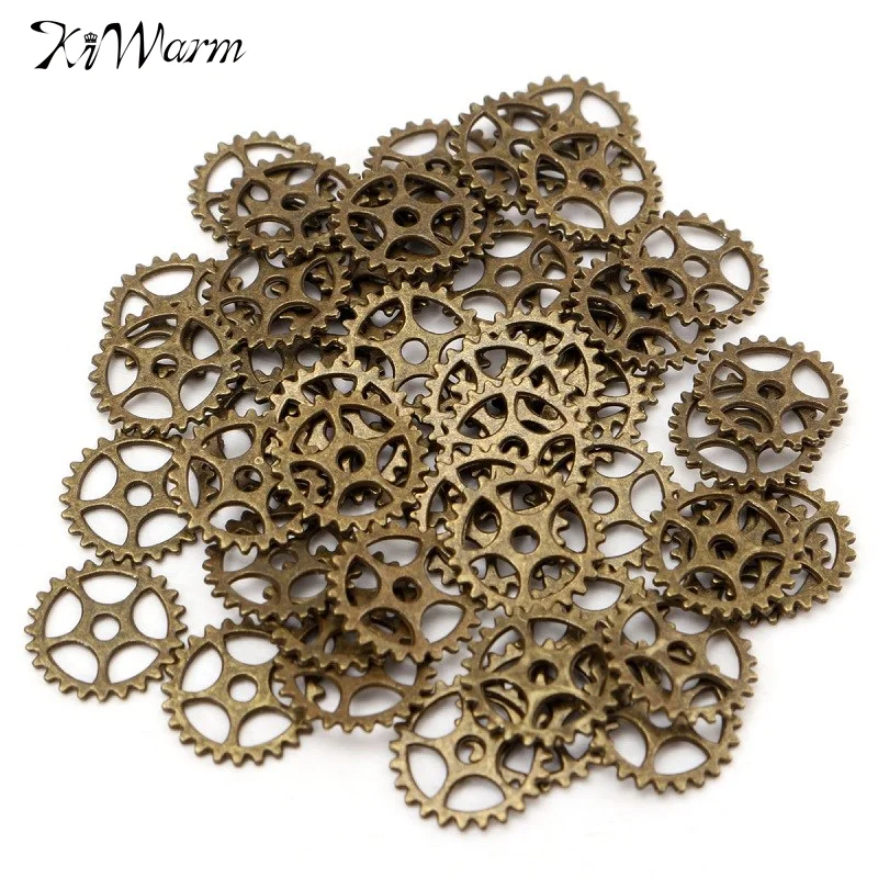 KiWarm Metal Crafts 50pcs Bronze Alloy Charms Wheel Gears Antique Vintage Craft Watch Clock Parts for Home Cloth Decor Pendant
KiWarm Metal Crafts 50pcs Bronze Alloy Charms Wheel Gears Antique Vintage Craft Watch Clock Parts for Home Cloth Decor Pendant