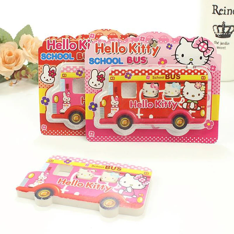 1 Pcs Kawaii Hello Kitty Shape Eraser Rubber School Bus Pencil Erasers Set School Supplies Gifts for Kids Eraser Estuches
1 Pcs Kawaii Hello Kitty Shape Eraser Rubber School Bus Pencil Erasers Set School Supplies Gifts for Kids Eraser Estuches