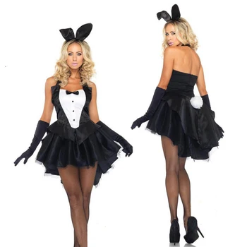Sexy Obediently Tuxedo Bunny Suit Adult Animal Costume Fancy Dress Rabbit Clubwear Game Cosplay Adult Tuxedo Rabbit Halloween
Sexy Obediently Tuxedo Bunny Suit Adult Animal Costume Fancy Dress Rabbit Clubwear Game Cosplay Adult Tuxedo Rabbit Halloween