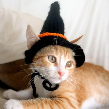 2018 Halloween Party Pet Cat Hat Pet Caps Pumpkin Spider Witch Hat For Animal Pet Costume Decoration Cat Clothes Cap
2018 Halloween Party Pet Cat Hat Pet Caps Pumpkin Spider Witch Hat For Animal Pet Costume Decoration Cat Clothes Cap