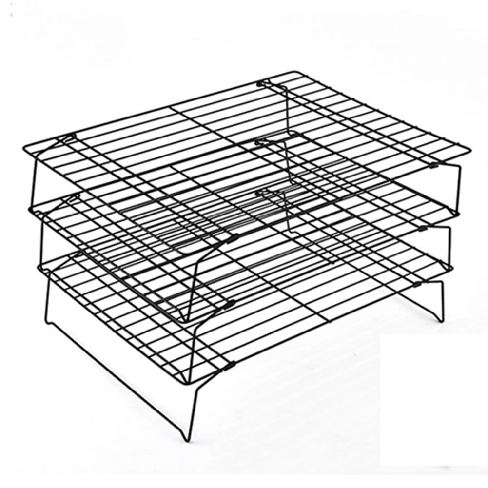 1/3 Layer Cookies Rack Stands Baking Shelf Nonstick Cooling Biscuit Pastry Bakery Cake Grids Bread
1/3 Layer Cookies Rack Stands Baking Shelf Nonstick Cooling Biscuit Pastry Bakery Cake Grids Bread