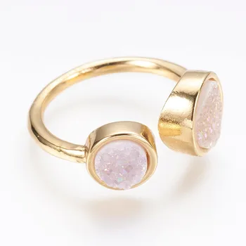 Natural Golden Rings Adjustable Shiny Rings For Women Wedding Gift Fine Jewelry for Birthday Party Gifts bague femme F60
Natural Golden Rings Adjustable Shiny Rings For Women Wedding Gift Fine Jewelry for Birthday Party Gifts bague femme F60