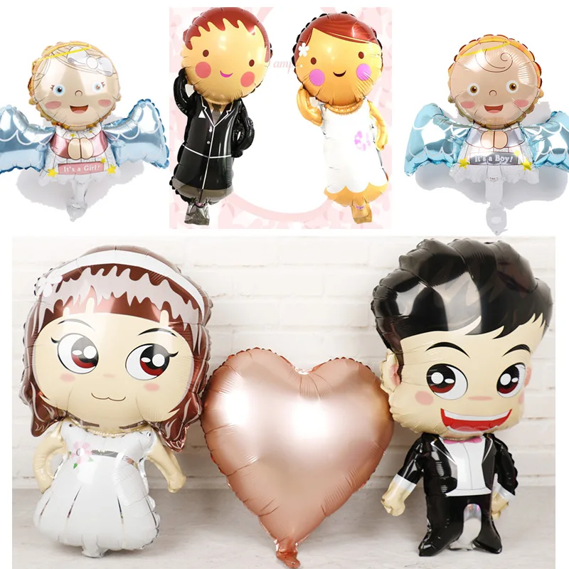 Wedding Balloons Bride Groom Heart Foil Helium Balloon Anniversary Balloon Birthday Party Decorations Adult Event Party Supplies
Wedding Balloons Bride Groom Heart Foil Helium Balloon Anniversary Balloon Birthday Party Decorations Adult Event Party Supplies