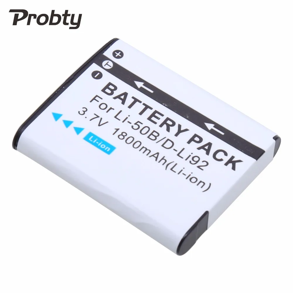 Probty LI 50B LI-50B Camera Battery For Olympus MJU Stylus 1010 1020 1030SW 9000 SH21 SH25 SP720UZ SP800UZ SP810UZ SZ10 SZ11
Probty LI 50B LI-50B Camera Battery For Olympus MJU Stylus 1010 1020 1030SW 9000 SH21 SH25 SP720UZ SP800UZ SP810UZ SZ10 SZ11