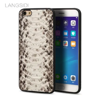 Wangcangli brand mobile phone case natural python skin phone cover For OPPO R9 Plus full handmade custom processing
Wangcangli brand mobile phone case natural python skin phone cover For OPPO R9 Plus full handmade custom processing