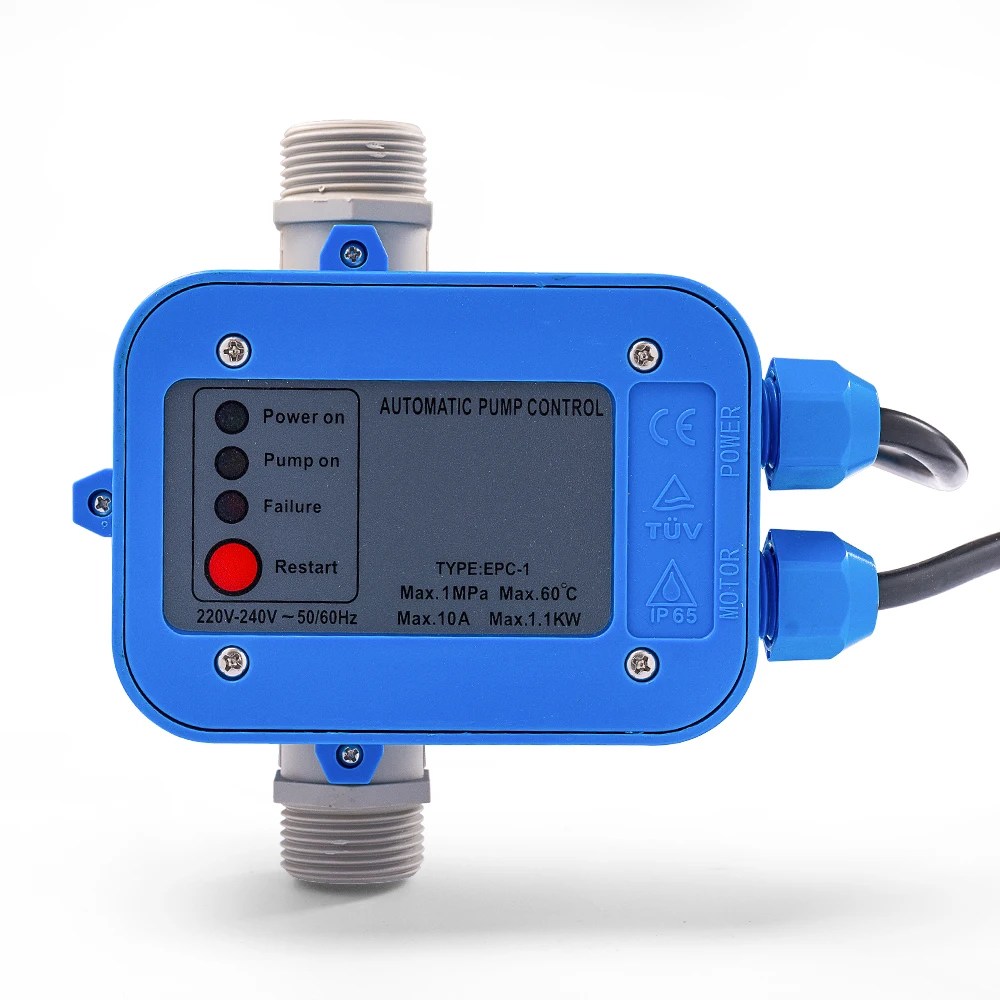 Water Pump Adjustable Pressure Sensor Switch Automatic Booster Regulator Water Shortage Protection Level Controller 1.5bar Start
Water Pump Adjustable Pressure Sensor Switch Automatic Booster Regulator Water Shortage Protection Level Controller 1.5bar Start