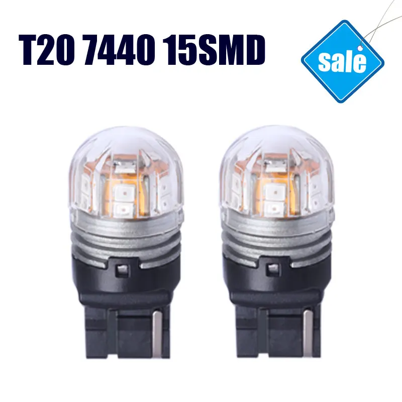 2pcs/lot T20 7440 15SMD Auto Trucks LED Front Rear Turn Signal Lamp 3000K Bright Red Lights DC 10V 36V
2pcs/lot T20 7440 15SMD Auto Trucks LED Front Rear Turn Signal Lamp 3000K Bright Red Lights DC 10V 36V