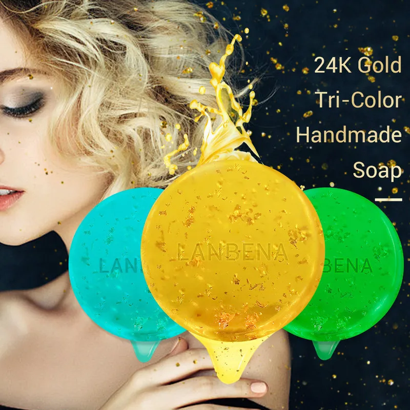 Hyaluronic Acid+Seaweed+Tea Tree Facial Cleansing Moisturizing Anti-Aging Whitening Face Skin Care 24K Gold Handmade Soap TSLM1
Hyaluronic Acid+Seaweed+Tea Tree Facial Cleansing Moisturizing Anti-Aging Whitening Face Skin Care 24K Gold Handmade Soap TSLM1
