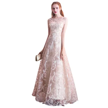 New Champagne Long Banquet Evening Dress 2019 Fashion Elegant Dignified Slim Sister Dinner Long Dresses Evening Formal Dress
New Champagne Long Banquet Evening Dress 2019 Fashion Elegant Dignified Slim Sister Dinner Long Dresses Evening Formal Dress