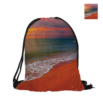 Seaside Sunset Printing Drawstring Backpack Fashion Polyester Bags For Women Men Pouch Backpacks Travel School Used
Seaside Sunset Printing Drawstring Backpack Fashion Polyester Bags For Women Men Pouch Backpacks Travel School Used