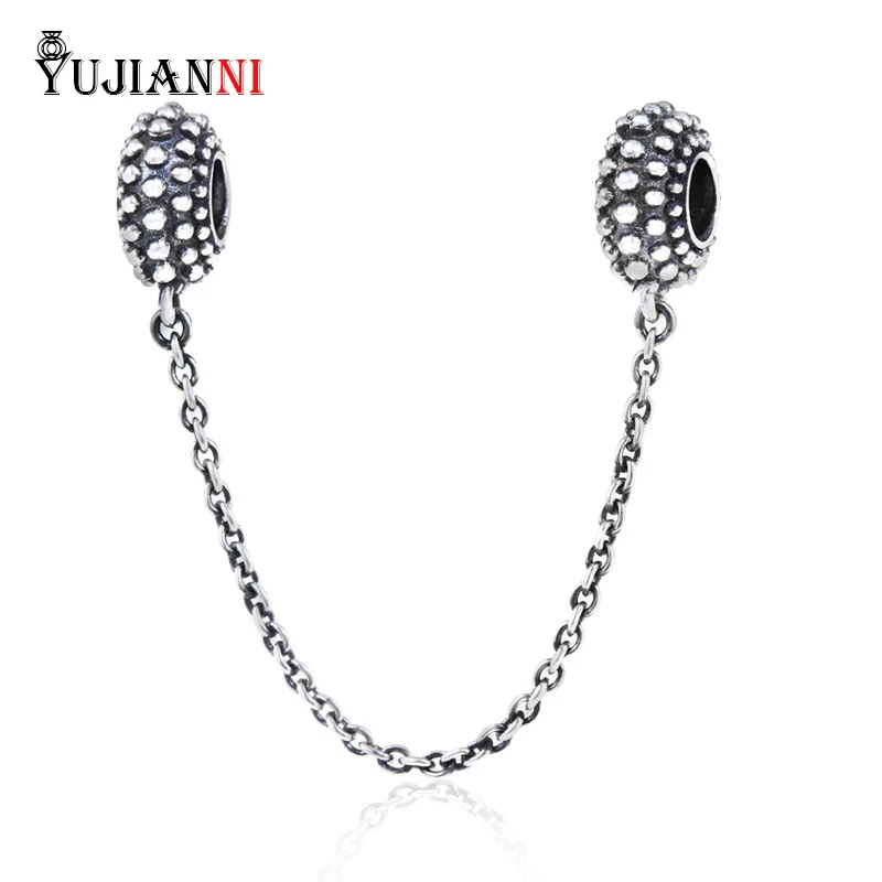 925 Sterling Silver Dot Safety Chain In Screw Hole Fit European Women Bracelet & Necklace Jewelry Making
925 Sterling Silver Dot Safety Chain In Screw Hole Fit European Women Bracelet & Necklace Jewelry Making