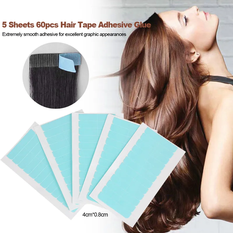 1/3/5 Sheet Hair Tape Adhesive Glue 4cm*0.8cm Double Side Tape Waterproof For Lace Wig Hair Extension Tool
1/3/5 Sheet Hair Tape Adhesive Glue 4cm*0.8cm Double Side Tape Waterproof For Lace Wig Hair Extension Tool