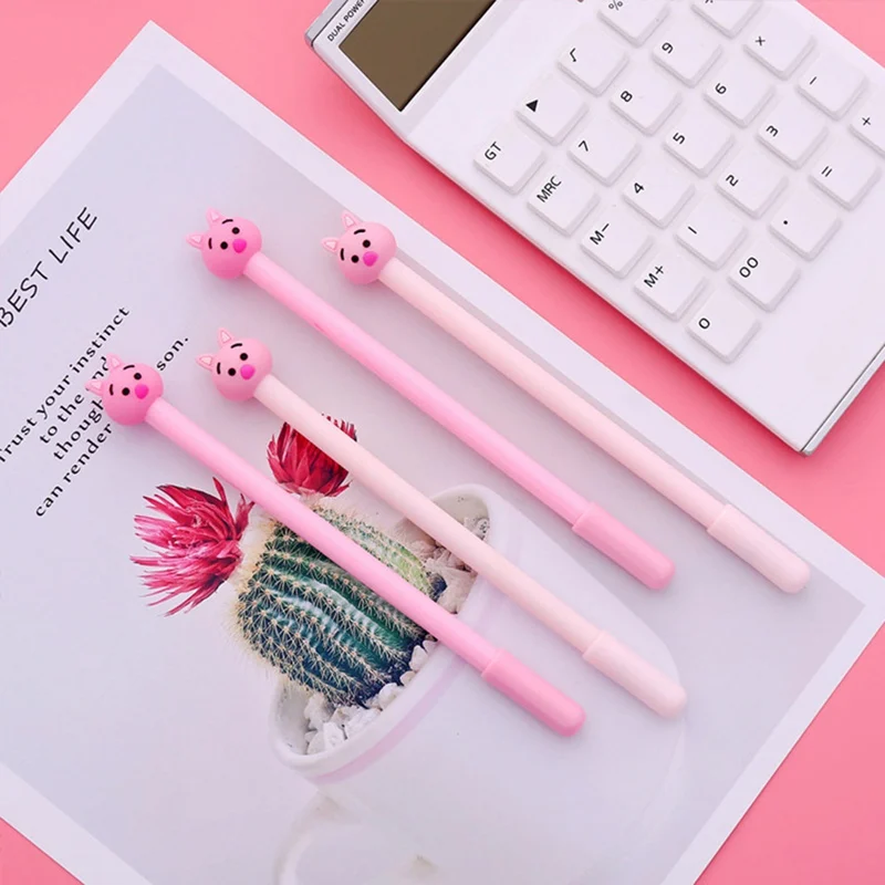 1PC Cute Black Ink Gel Pens Animals Pink Pig Roller Ball Pens Stationery Office School Supplies
1PC Cute Black Ink Gel Pens Animals Pink Pig Roller Ball Pens Stationery Office School Supplies
