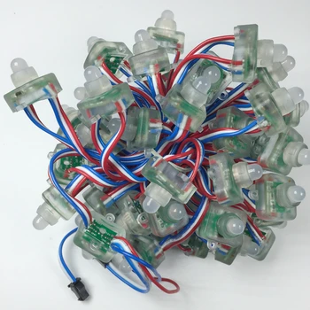 500pcs WS2811 Square LED Pixel Module DC5V 12mm RGB Full color LED Light String Waterproof IP68 50pcs/string
500pcs WS2811 Square LED Pixel Module DC5V 12mm RGB Full color LED Light String Waterproof IP68 50pcs/string