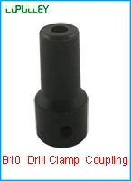 Description Picture 5 of itemLUPULLEY Steel JT0 Drill Clamp Chuck Coupling Coupler Connector Connection Sleeve Connecting Rods For 4/6/8mm Motor Shaft