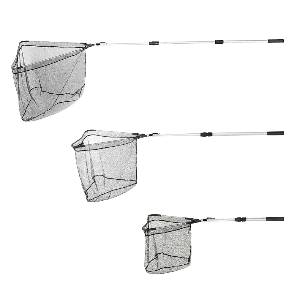New Portable Triangle Fish Landing Net Fishing Net Collapsible Fish Catching Net with Telescopic Aluminum Pole Fishing Accessory
New Portable Triangle Fish Landing Net Fishing Net Collapsible Fish Catching Net with Telescopic Aluminum Pole Fishing Accessory
