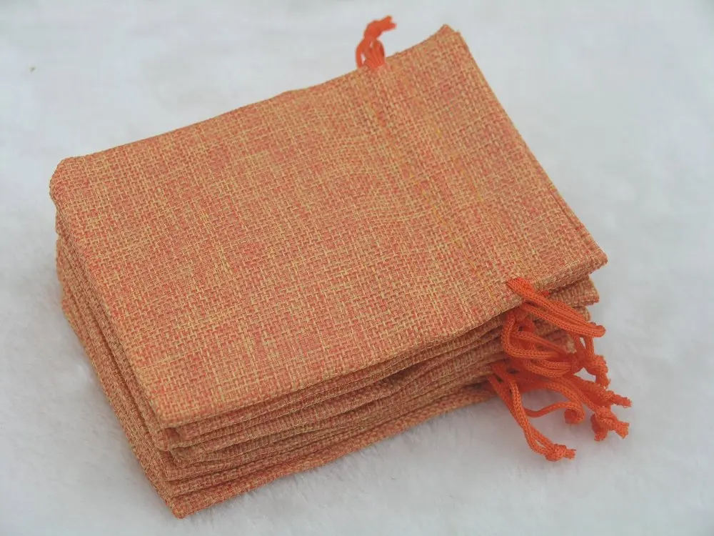 100pcs 12.5x17 Orange Hemp/Hessian Bags, Jewelry Pouches, Wedding Favors, Jewelry Packing, Gift Bags--HB121702
100pcs 12.5x17 Orange Hemp/Hessian Bags, Jewelry Pouches, Wedding Favors, Jewelry Packing, Gift Bags--HB121702