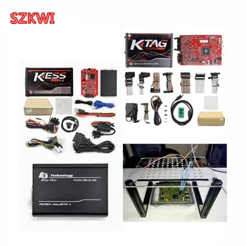 Online EU Red Kess V5.017 Kess V2 5.017 OBD2 Manager Tuning Kit Red KTAG V7.020 No Token K-TAG 7.020 Master V2.23 ECU Programmer
Online EU Red Kess V5.017 Kess V2 5.017 OBD2 Manager Tuning Kit Red KTAG V7.020 No Token K-TAG 7.020 Master V2.23 ECU Programmer