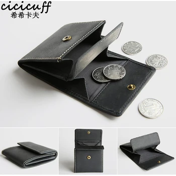 CICICUFF Coin Purse Business Card Case Genuine Leather Men Mini Purse Women Coin Pouch ID Bank Credit Card Holder Wallets
CICICUFF Coin Purse Business Card Case Genuine Leather Men Mini Purse Women Coin Pouch ID Bank Credit Card Holder Wallets