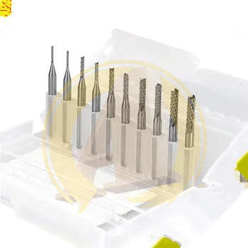 Fixmee 10pcs1mm Corn Milling Cutter Printed Circuit Board Carbide Router Bit Endmill Precision PCB Cutters Mill Tools 
Fixmee 10pcs1mm Corn Milling Cutter Printed Circuit Board Carbide Router Bit Endmill Precision PCB Cutters Mill Tools